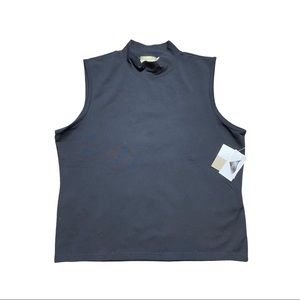 Liz Claiborne Lizwear Black Board Jungle Tank Top